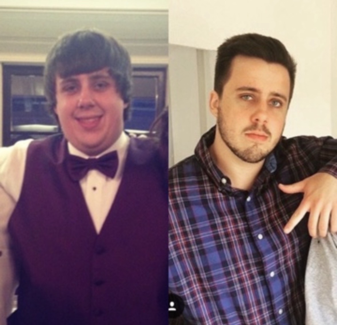 Client before and after